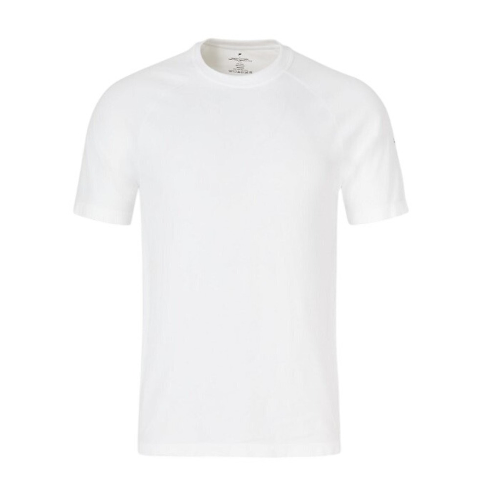 Fabletics Training Day Tee Mens XXL White Short Sleeve Athletic Workout Shirt